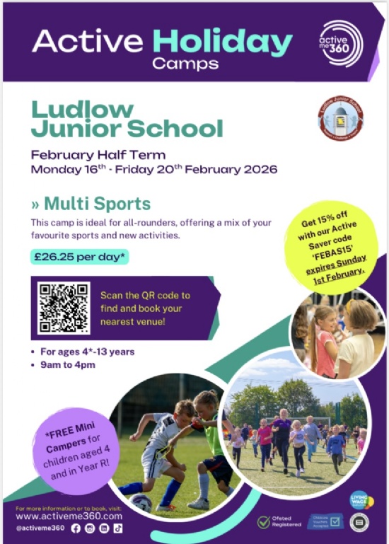 Inset and February half term sports club